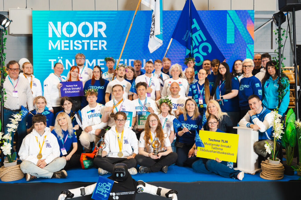 Kevadine Tartu kuulus Techno TLN-ile: medalitesadu ja tüdrukute ajalooline kolmikvõit Noor Meister kutsevõistlusel!